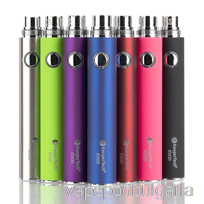 Vape 10000 Дръпки Kanger Evod 650mah / 1000mah батерия 650mah - Rainbow